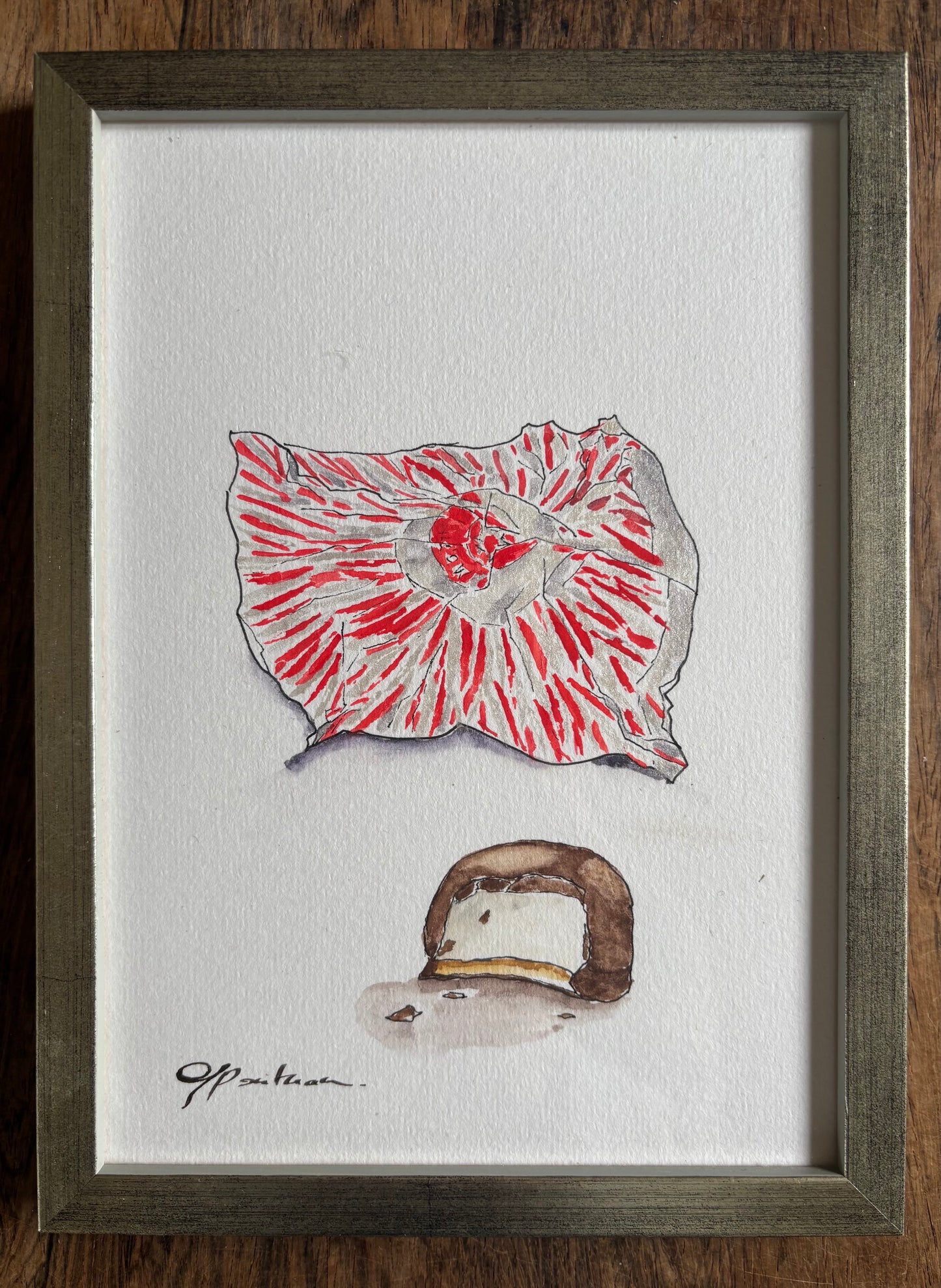 Aquarelle "Choc Mallow"