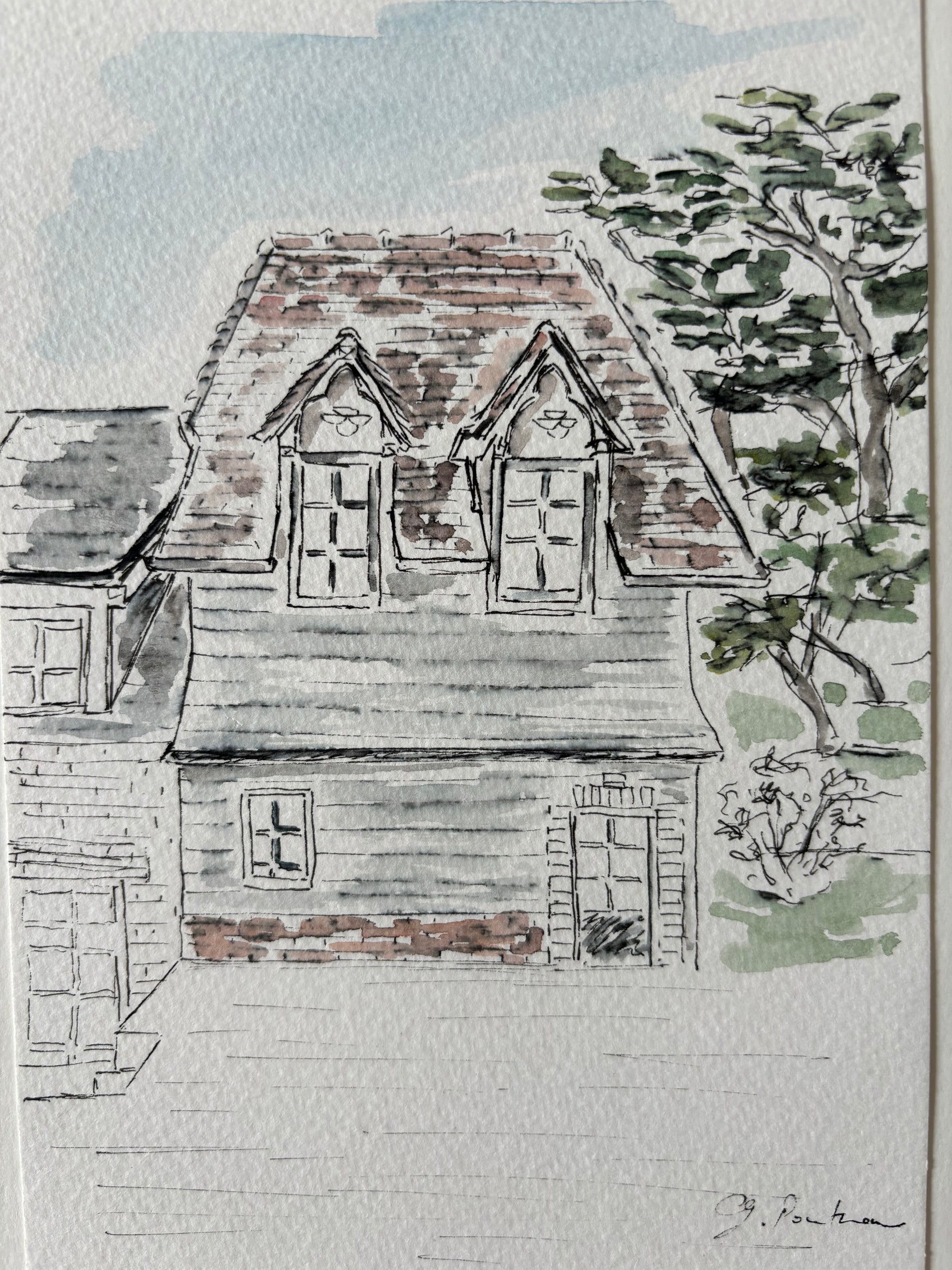 Atelier-Tigresse-Aquarelle-Manoir-Normand