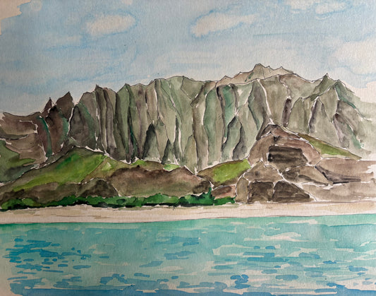Aquarelle Hawaii